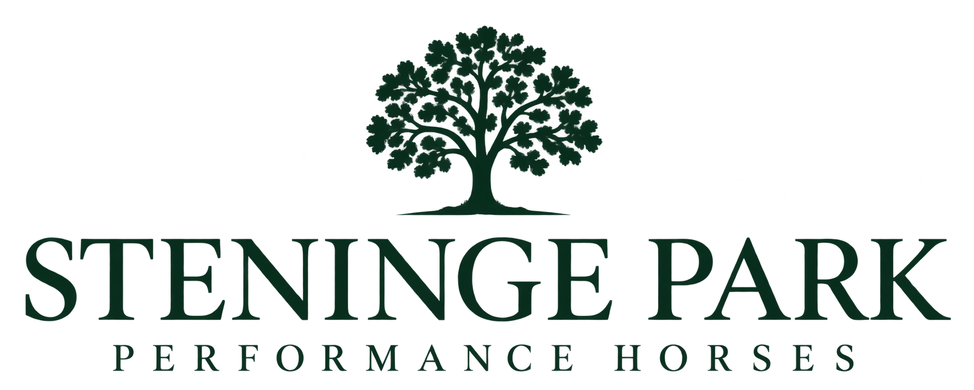 Steninge Park Performance Horses tree logo